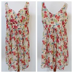 Jessica London Floral Plus Size Dress